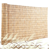 Reed Fence Backyard Landscaping Privacy Blind Fencing Screen 16.4' x 5.5'